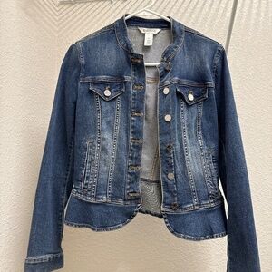 White House Black Market Jean Jacket